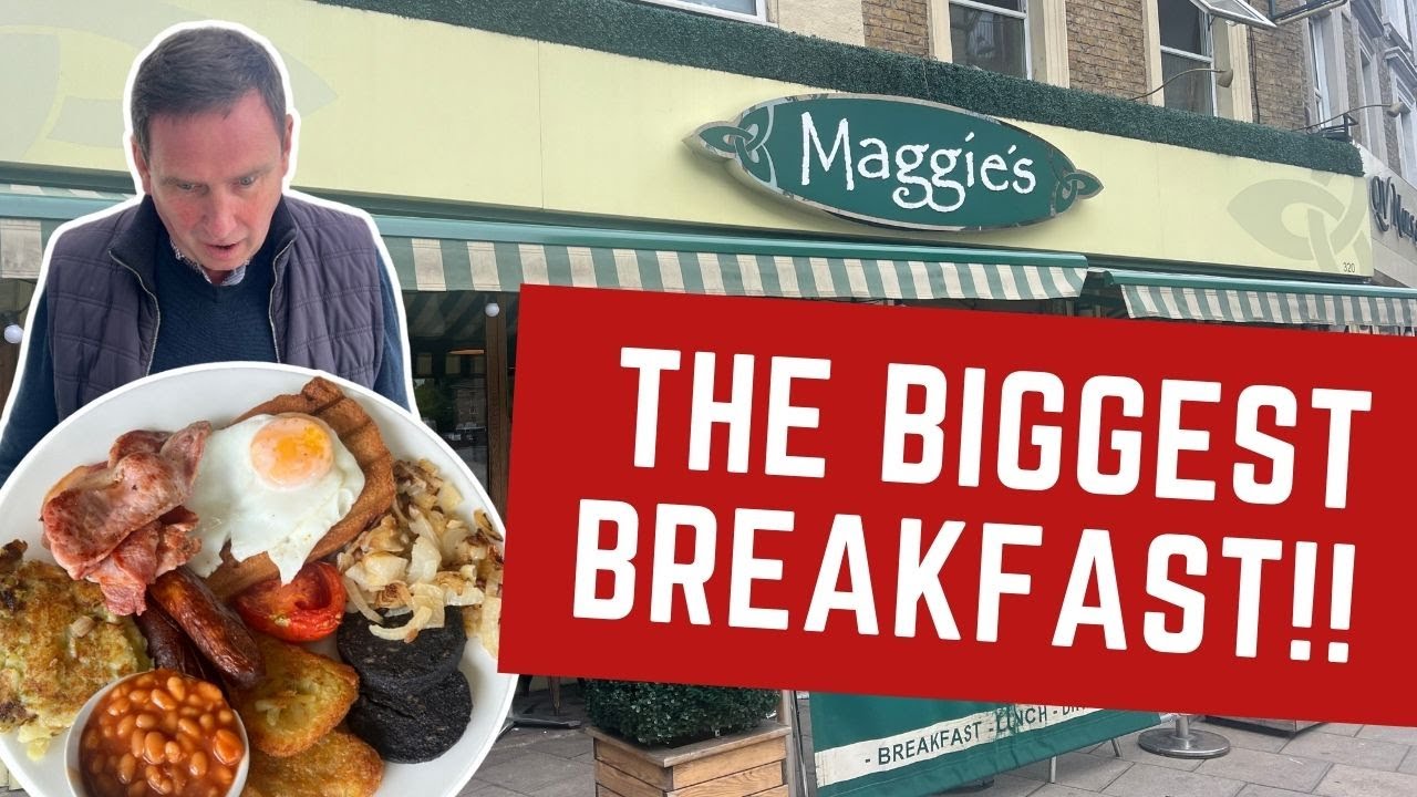 The BIGGEST FULL ENGLISH BREAKFAST I've Ever Reviewed!