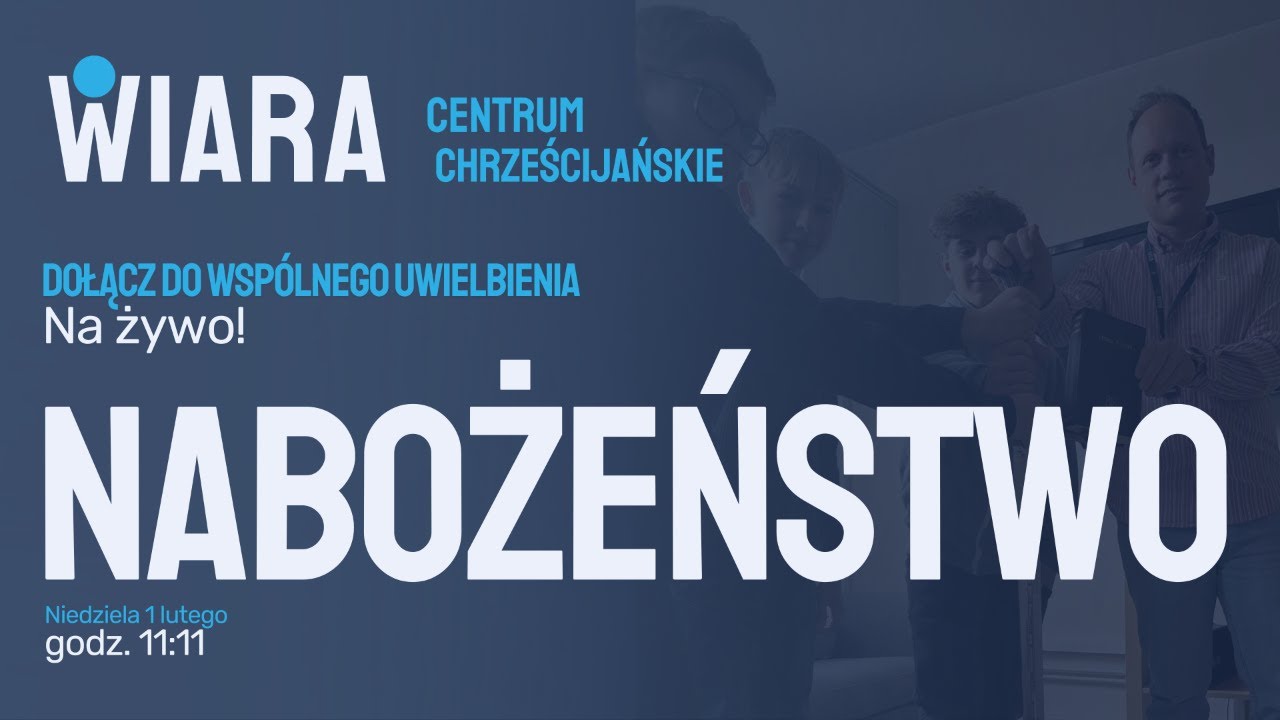 Spotkanie Niedzielne z Wiarą 01.03.2026 - głosi Jakub Sawa