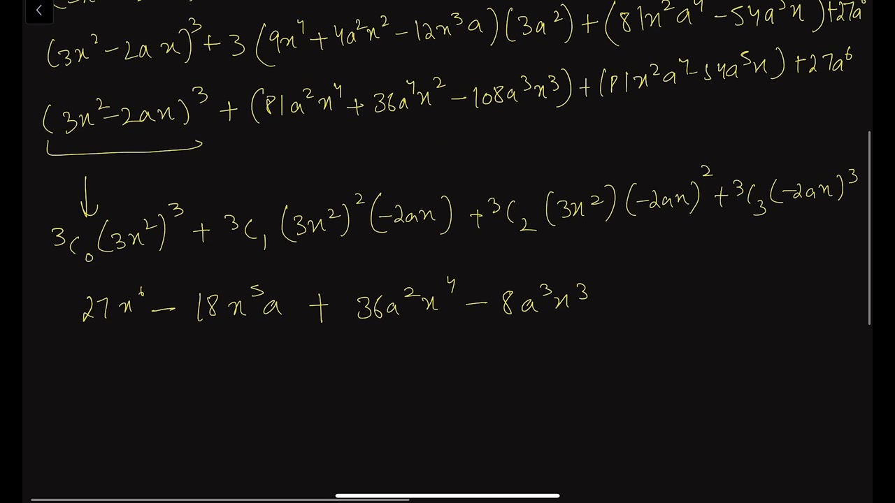 NCERT MATHS CLASS 11 || Chapter 7 Binomial Theorem || Miscellaneous Ex. || Q6 Solution