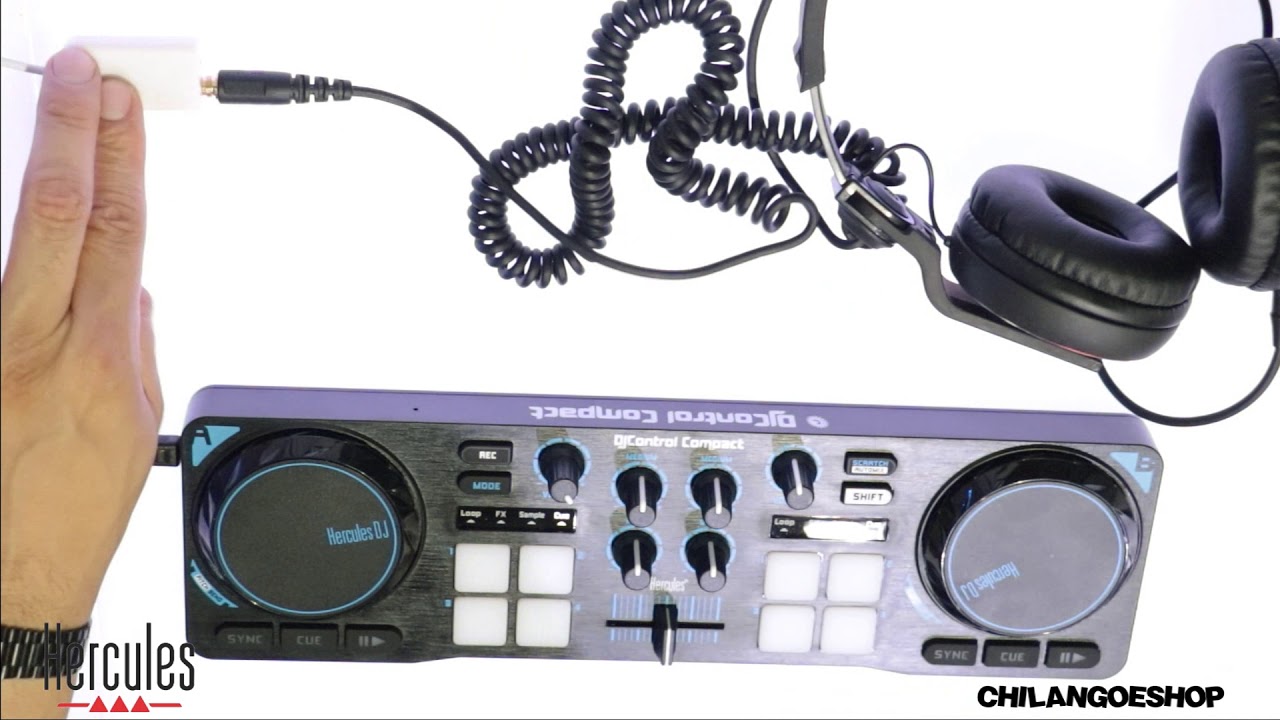 HERCULES DJCONTROL COMPACT CHILANGOESHOP