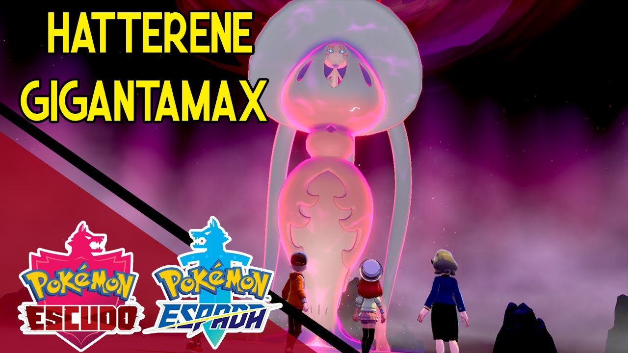 HATTERENE GIGANTAMAX + UBICACIÓN-Pokémon Espada y Escudo