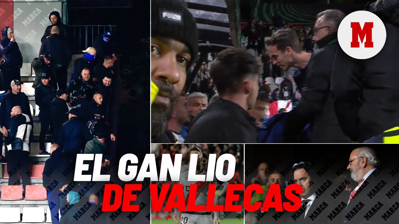 El gran lio en Vallecas: v&iacute;deo miserable, ultras y enfrentamiento entre Balliu e I&ntilde;igo I MARCA