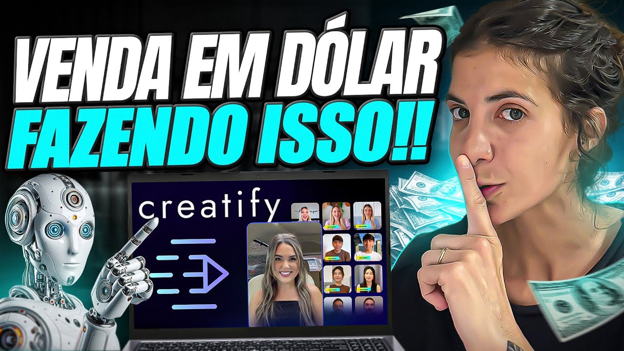 Crie V&iacute;deo Review EM SEGUNDOS COM IA para VENDER EM D&Oacute;LAR Como Afiliado na Gringa SEM APARECER!