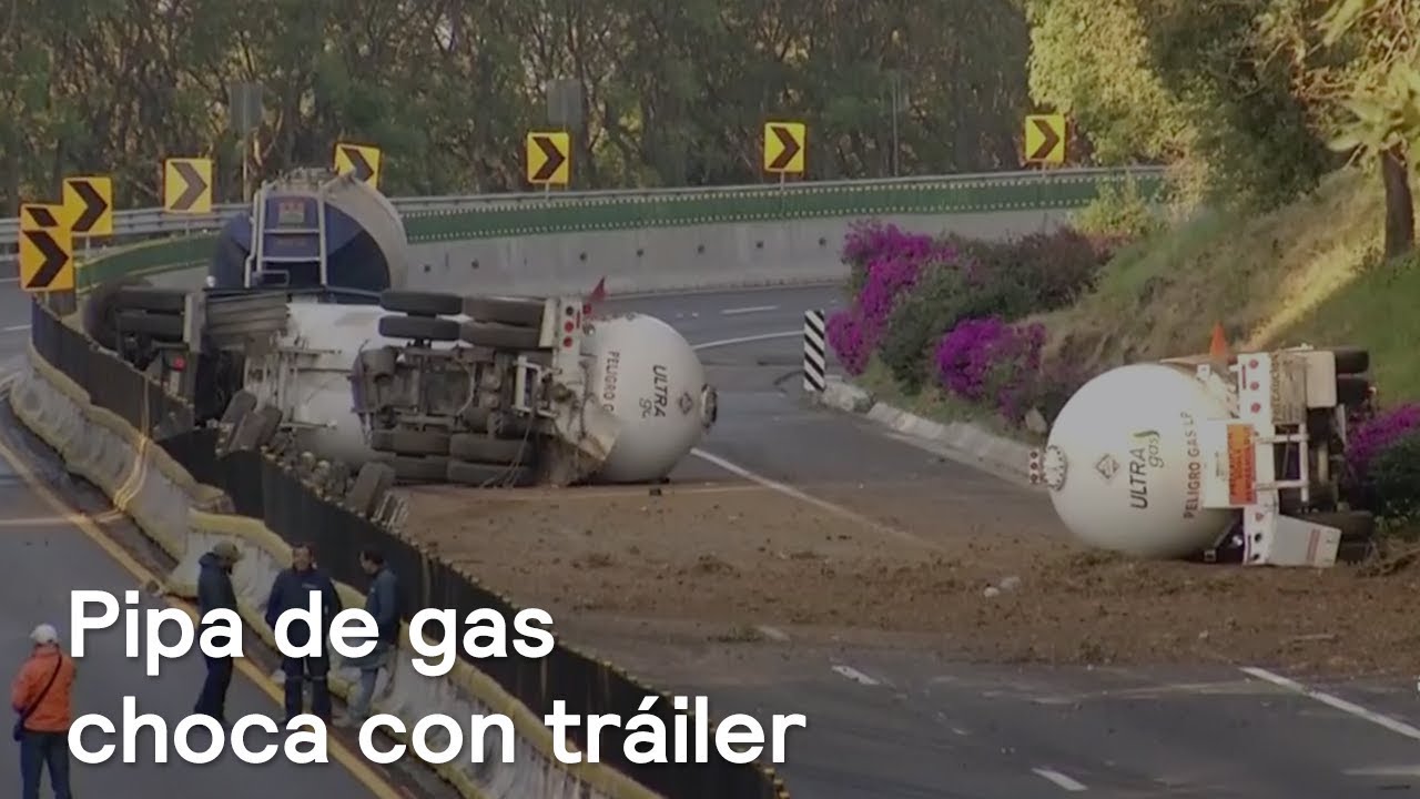 Choque en la México-Cuernavaca deja caos vial - En Punto con Denise Maerker