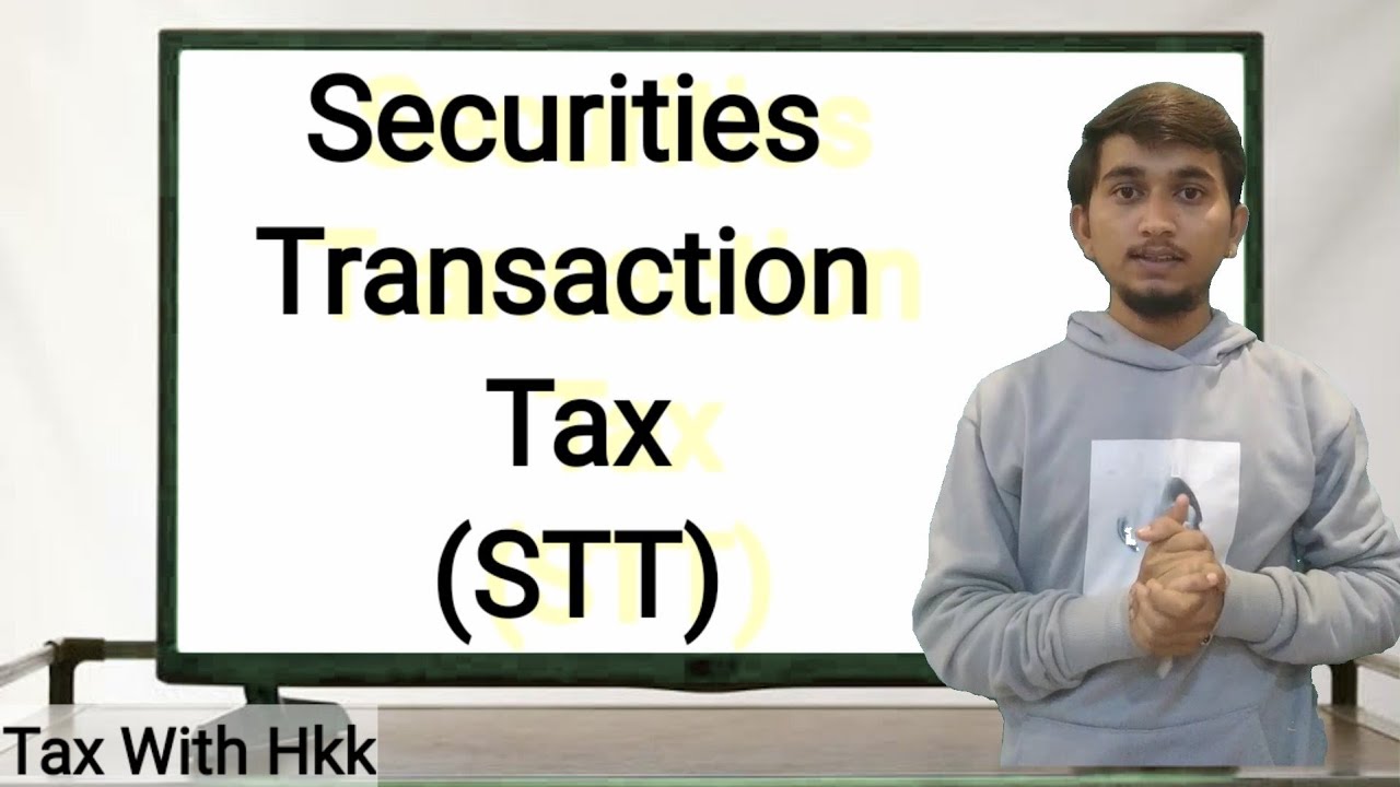 Securities Transaction Tax | STT is a Trap| Stt rates