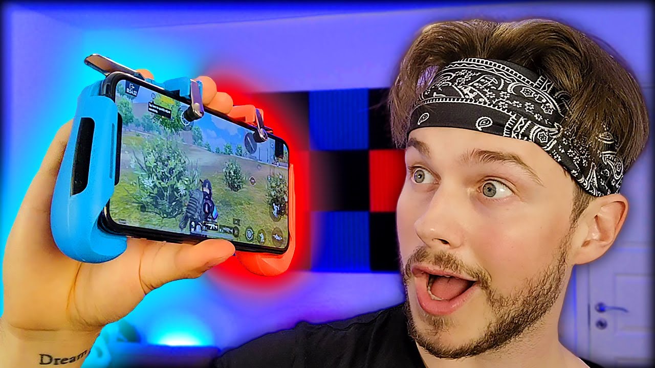 PANDA try PUBG MOBILE CONTROLLER 😮😍