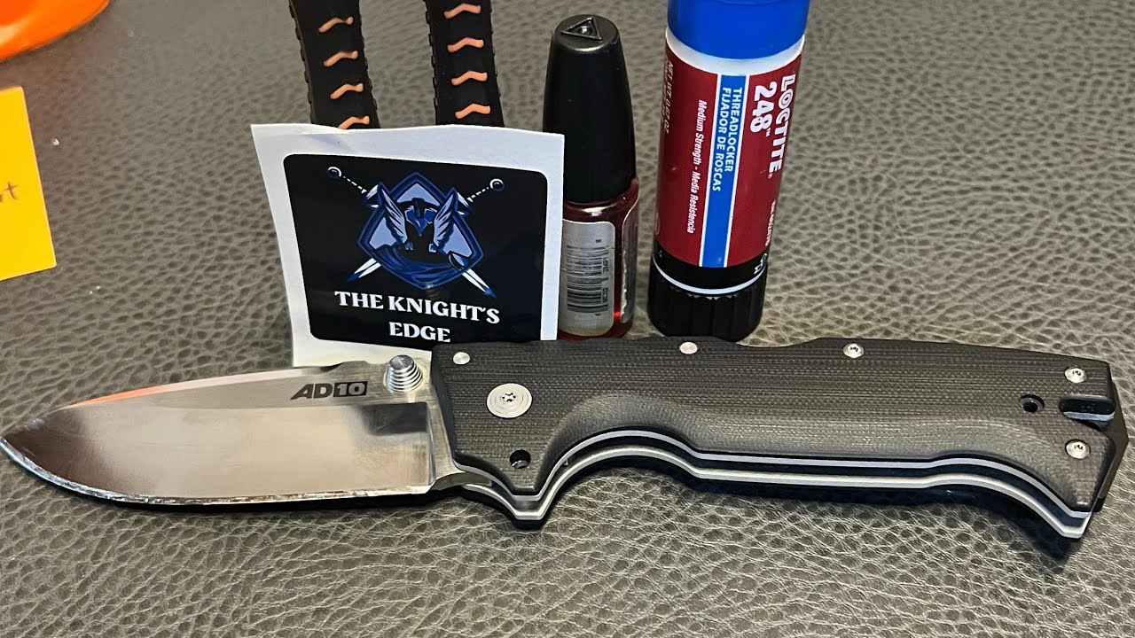 How to disassemble and maintain your cold steel AD-10
