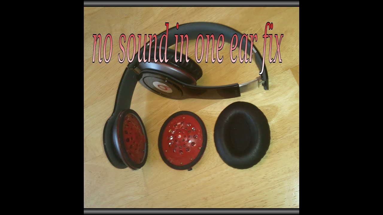 How to fix Solo HD speakers: What the inside of Beats solo HD looks like