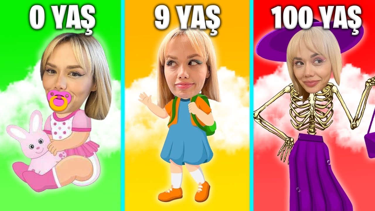 DOĞUMDAN ÖLÜME #2 - 100 YIL YAŞAMA OYUNU @GamzeKarta