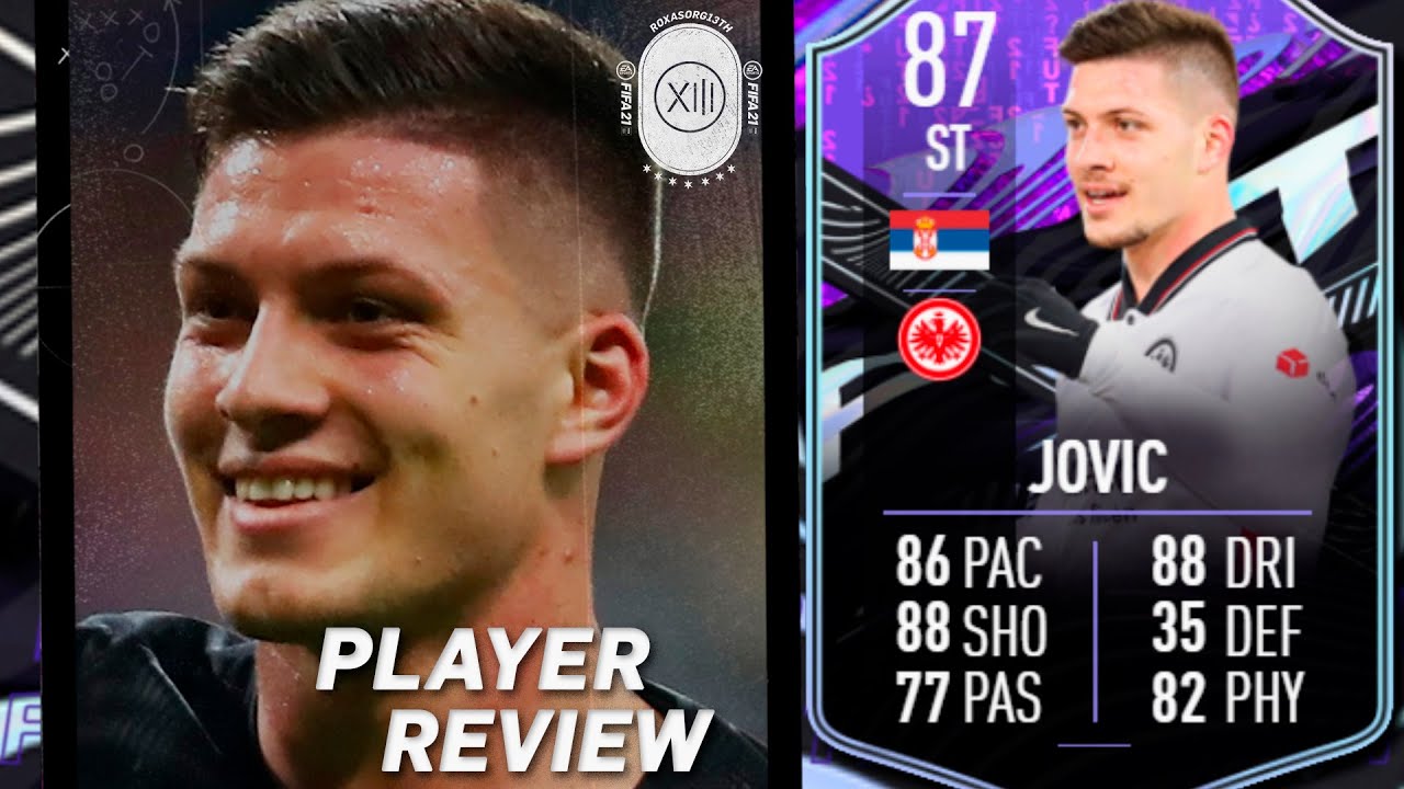 POR FIN UN DELANTERO COMPLETO DE LA BUNDESLIGA!! | LUKA JOVIC WHAT IF 87 REVIEW | FIFA 21