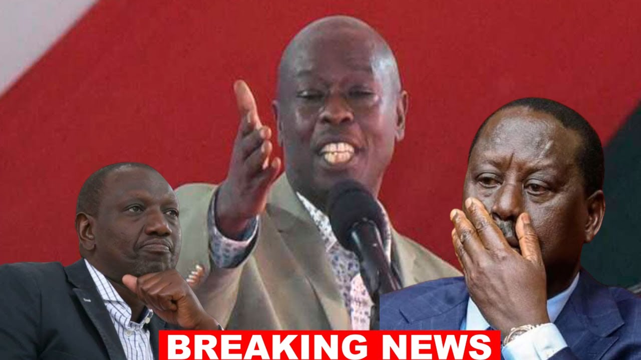 BREAKING LIVE! Acting president Rigathi in Eldoret to warn Raila,Uhuru Azimio to stay away from Ruto