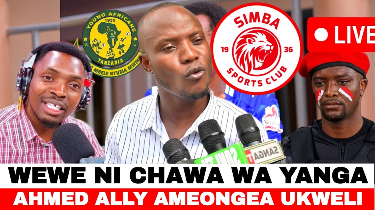 DOSA YANGA ACHAFUKWA AMVAA AMBOKILE ANATUMIKA KUICHAFUA SIMBA AHMED YUPO SAHIHI/KOCHA WA YANGA OUT