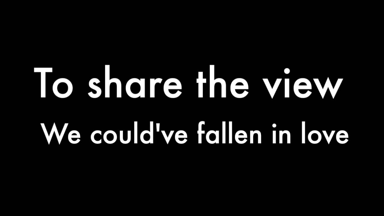 McFly Falling in love lyrics