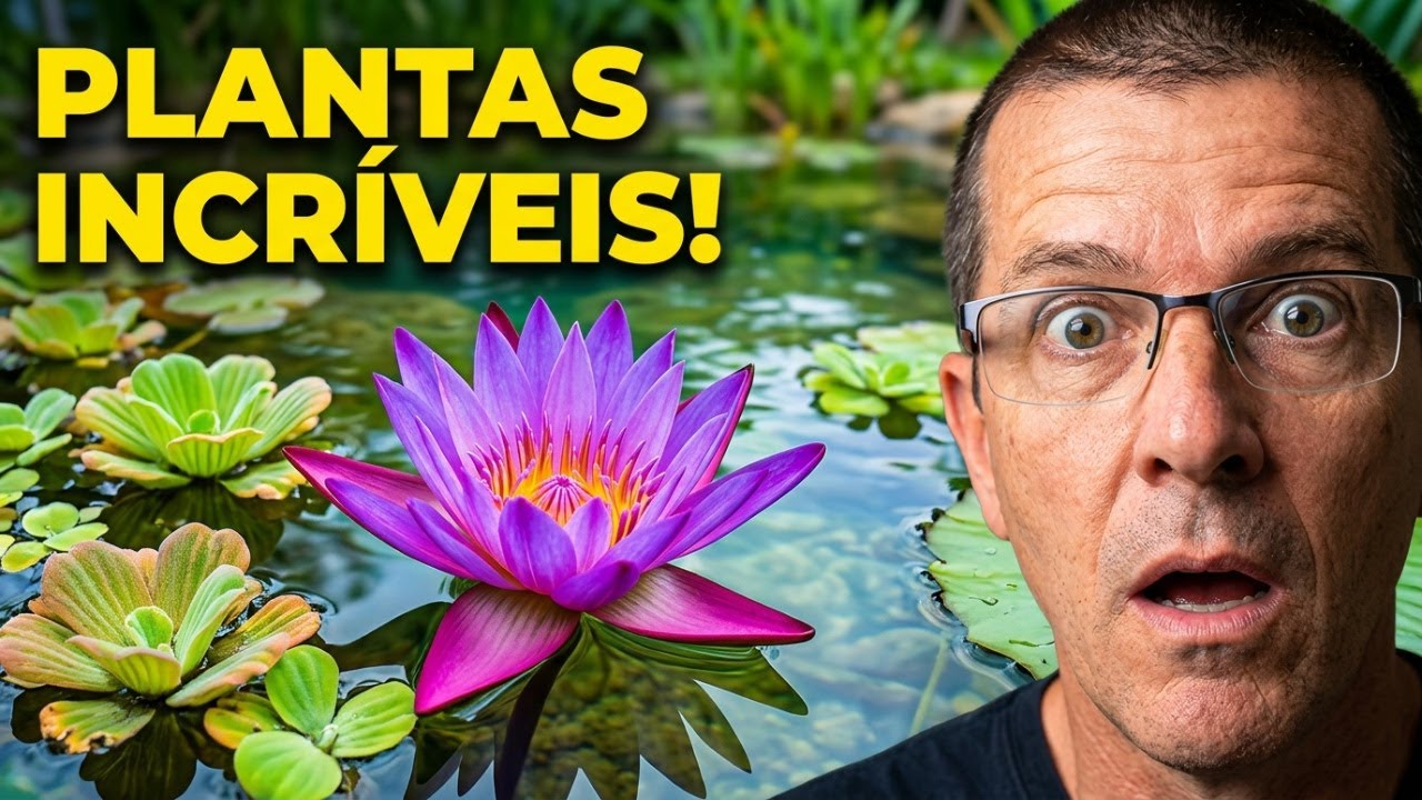 MELHORES Plantas Aquáticas Para o Seu Lago - Opções Surpreendentes!