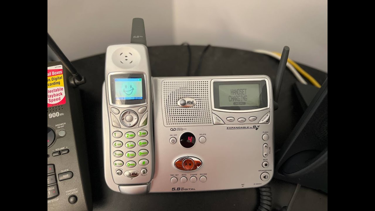 AT&T E5960C 5.8GHz Cordless Phone with Digital Answering System | Initial Checkout/Review