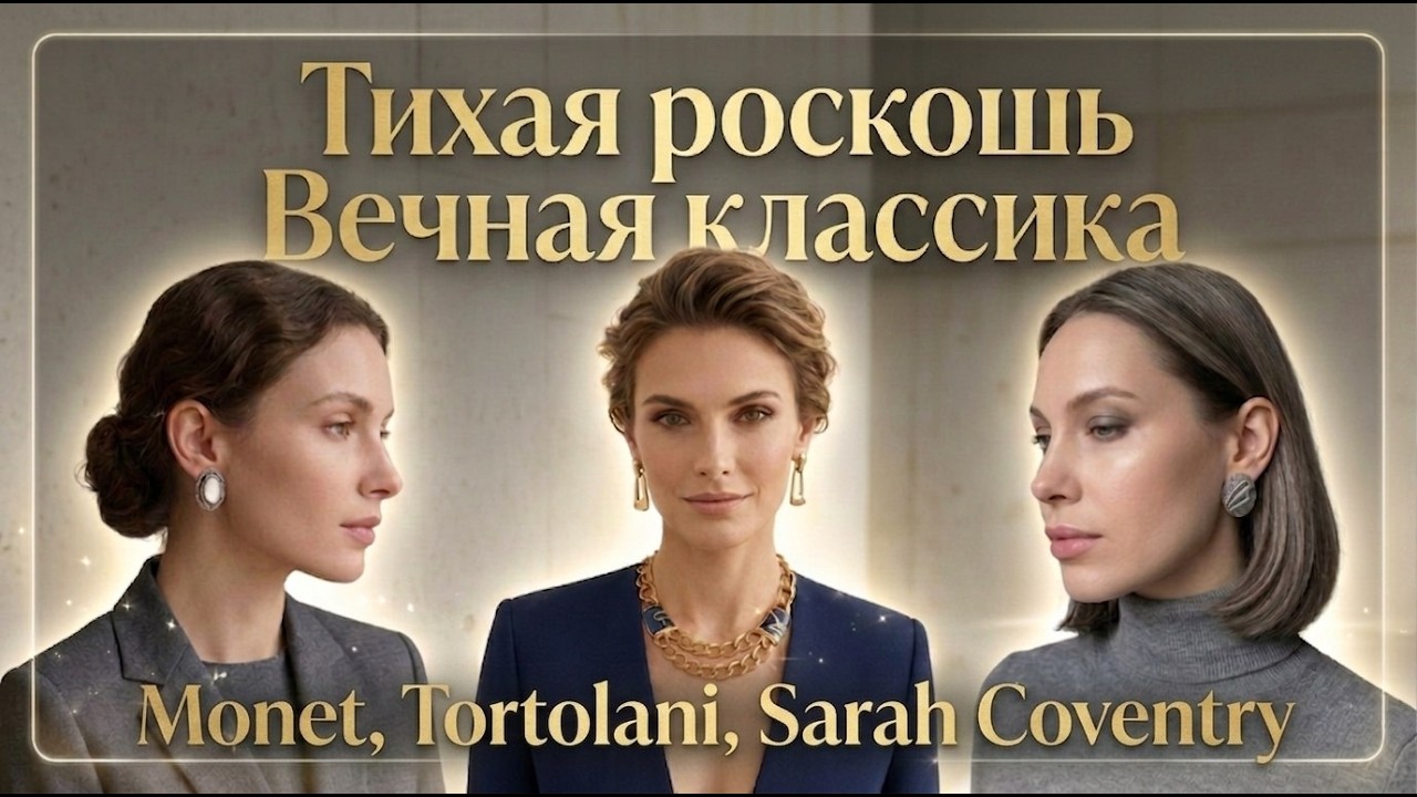 246. ВИНТАЖ НА КАЖДЫЙ ДЕНЬ ✨ Распаковка Monet, Tortolani, Sarah Coventry. Базовый гардероб украшений