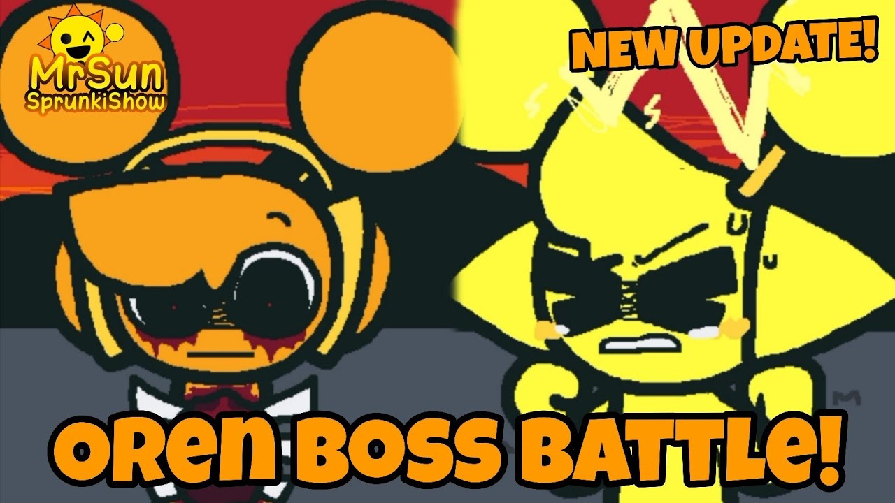 HEAL INJURED SPRUNKIES - OREN BOSS BATTLE NEW UPDATE! [Who do you want to heal ?]