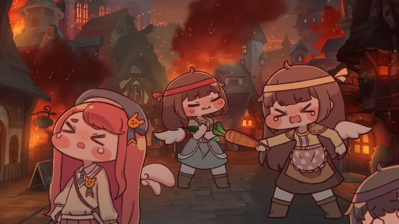 トンカツを食べたいあまり離陸してしまい、爆撃機になってしまうローネ.mp4