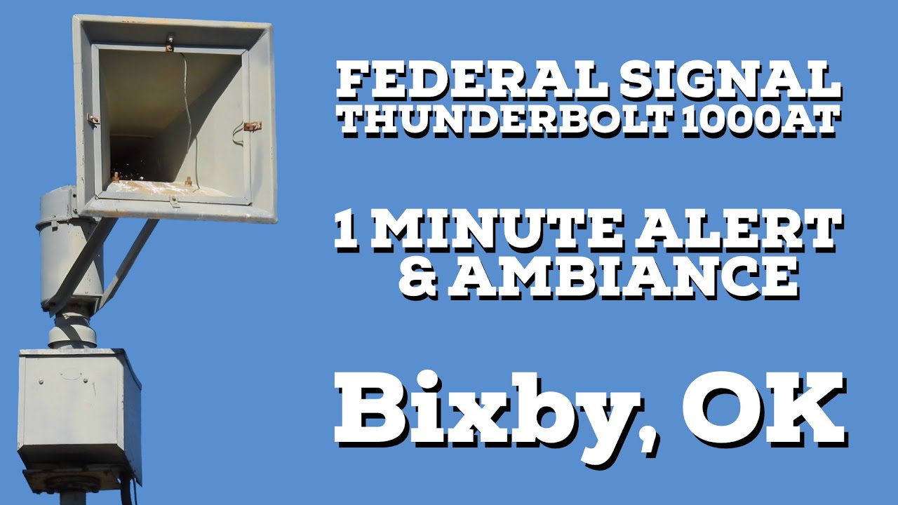 (CTI Rebrand) FS Thunderbolt 1000AT | 1 Min. Alert & Ambiance | Bixby, Oklahoma | 2/7/26