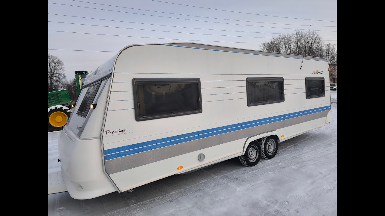 Немецкий автодом,караван,дом на колёсах из Скандинавии на зимним отопление Hobby Prestige на 5 мест