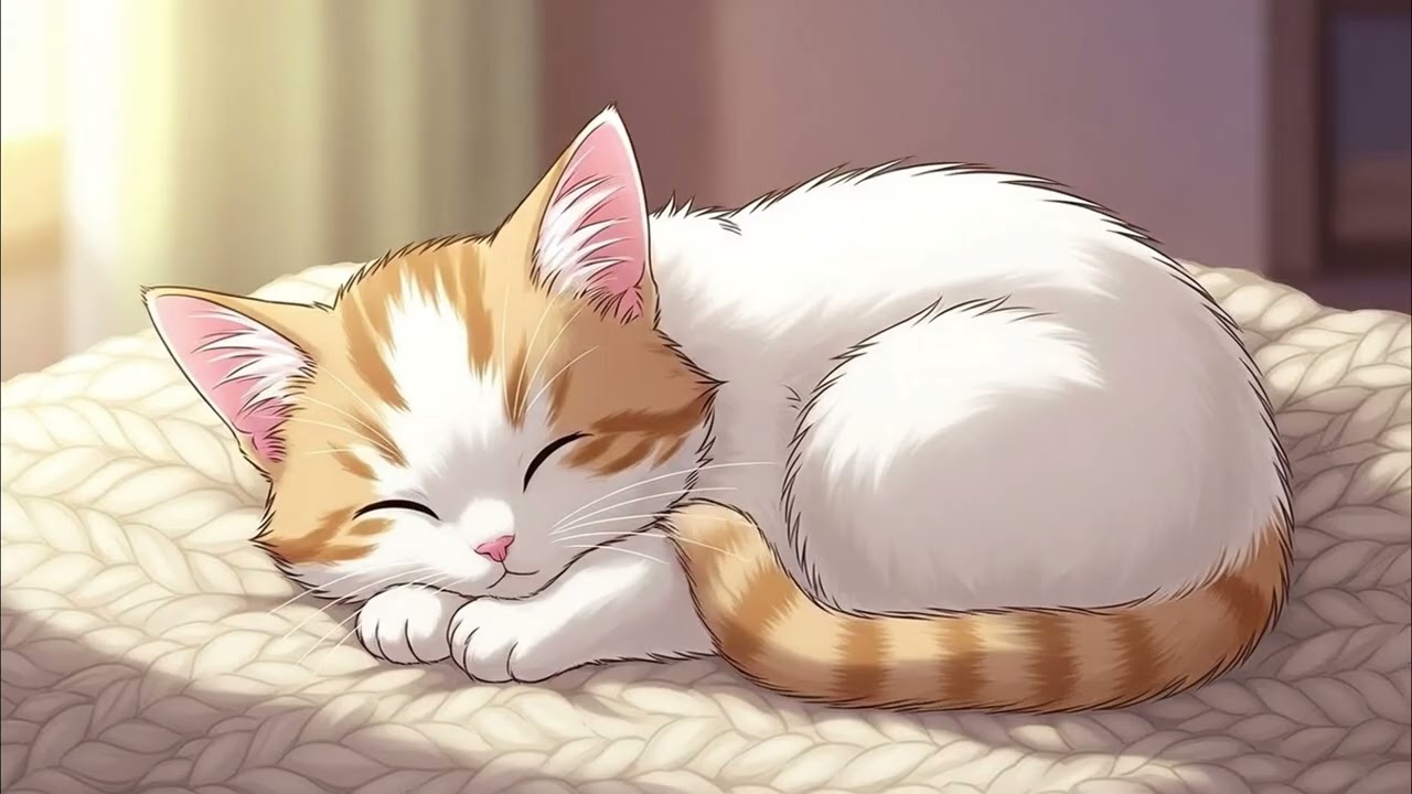 Deep Sleep Music for Cats 🐱 Antistress and Healing your Cat, Relaxing Music