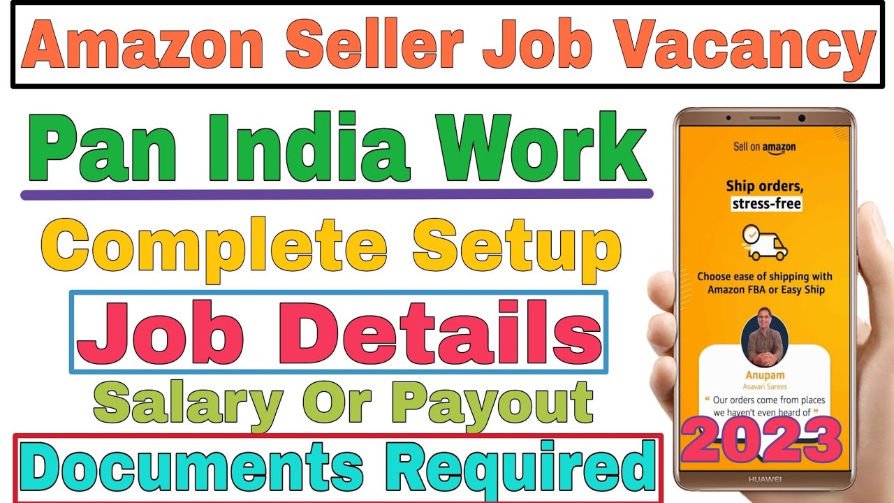 How to Join Amazon Seller Onboarding Job | Amazon Seller Job Vacancy Pan India 2023