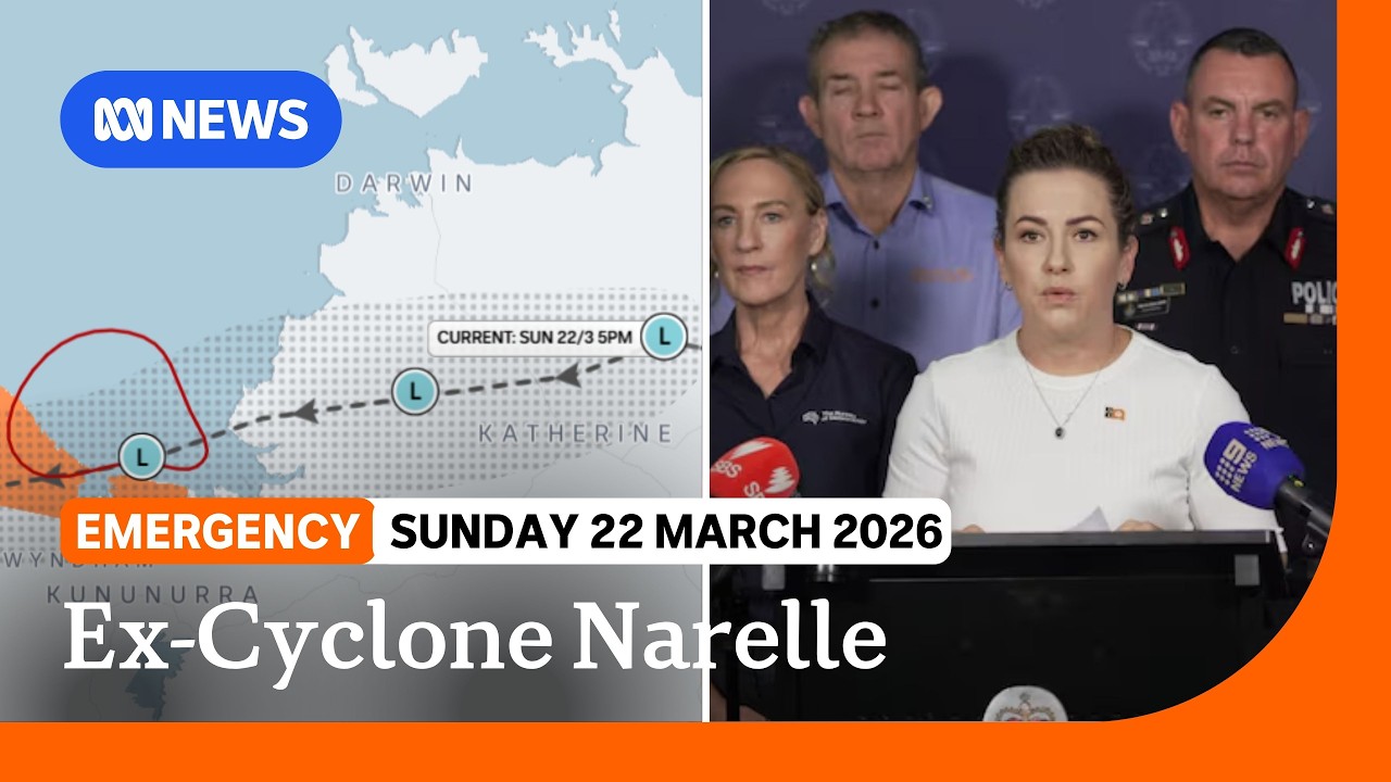 Ex-Tropical Cyclone Narelle hits NT, severe flood risk | ABC NEWS