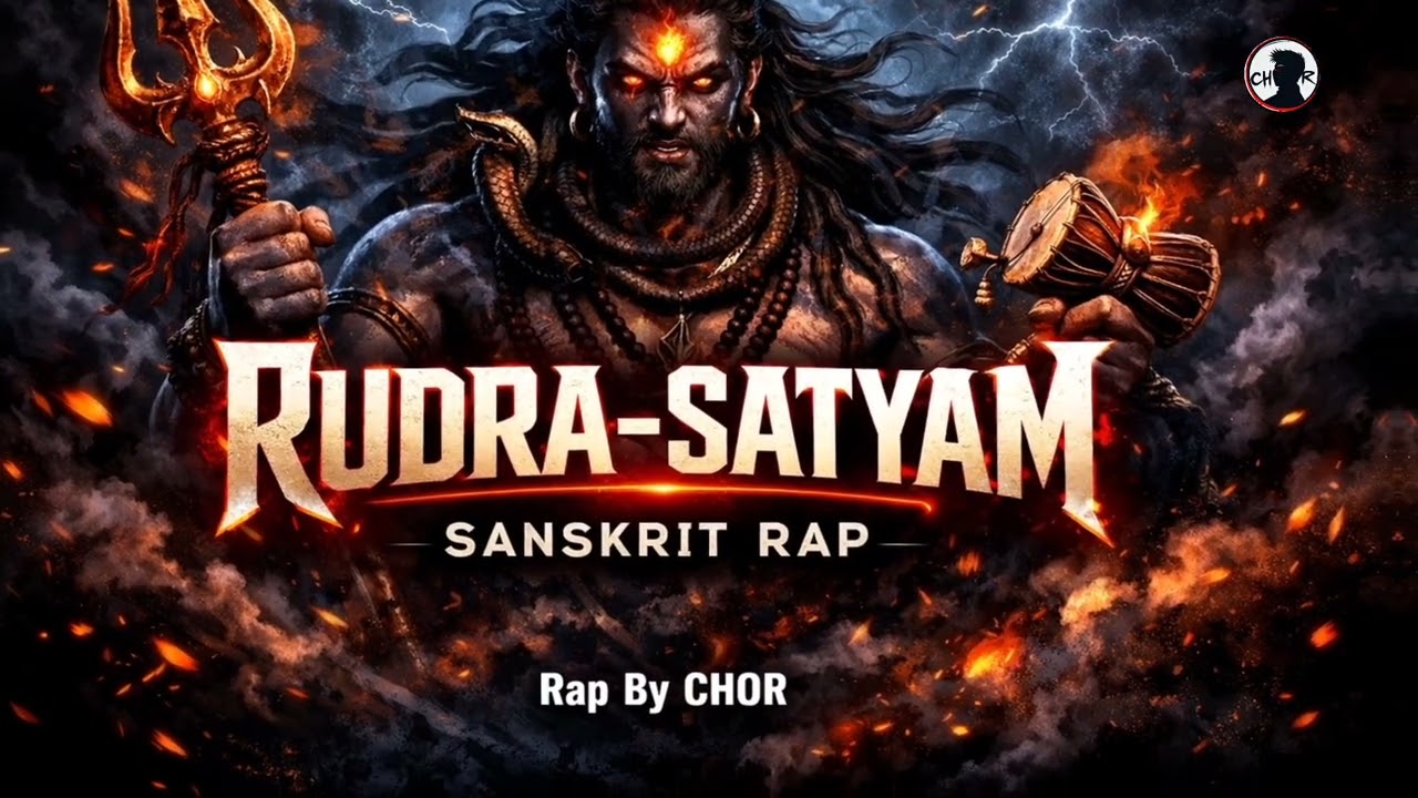 RUDRA-SATYAM | SANSKRIT RAP | RAP BY CHOR 