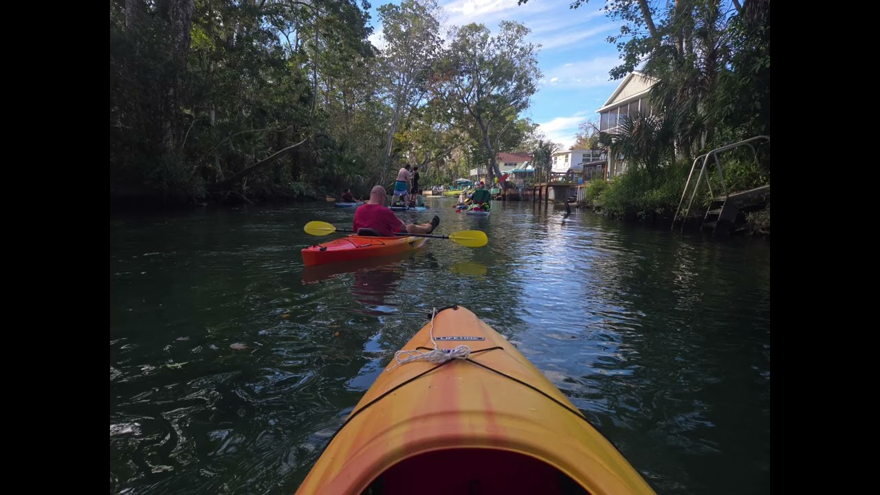 Kayaking many places in Florida 