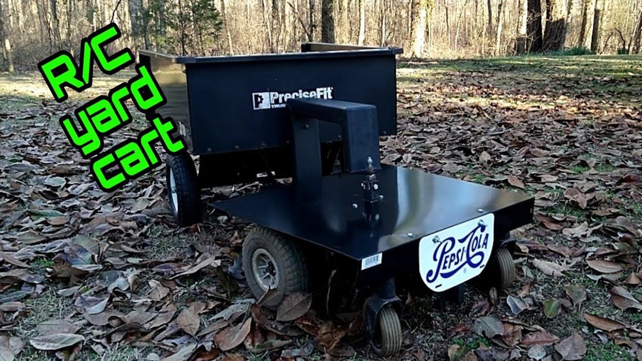 R/C garden cart, power wagon. A radio controlled power chair base. Retired BattleBot, just kidding