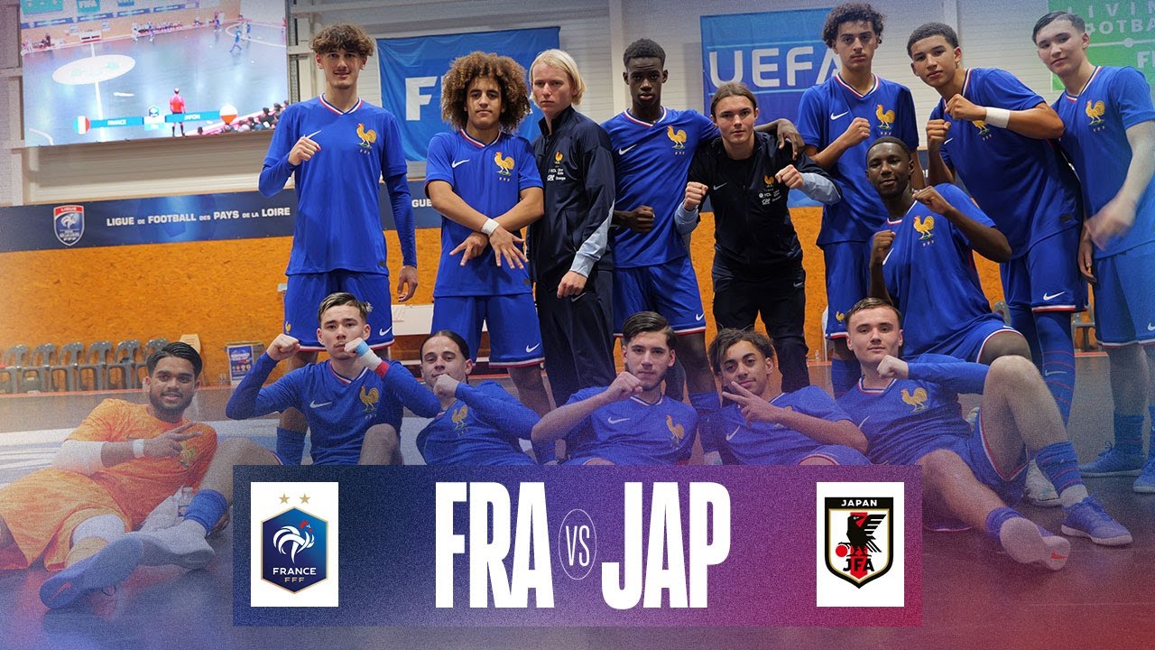 Résumé France 1-0 Japon U19 Futsal