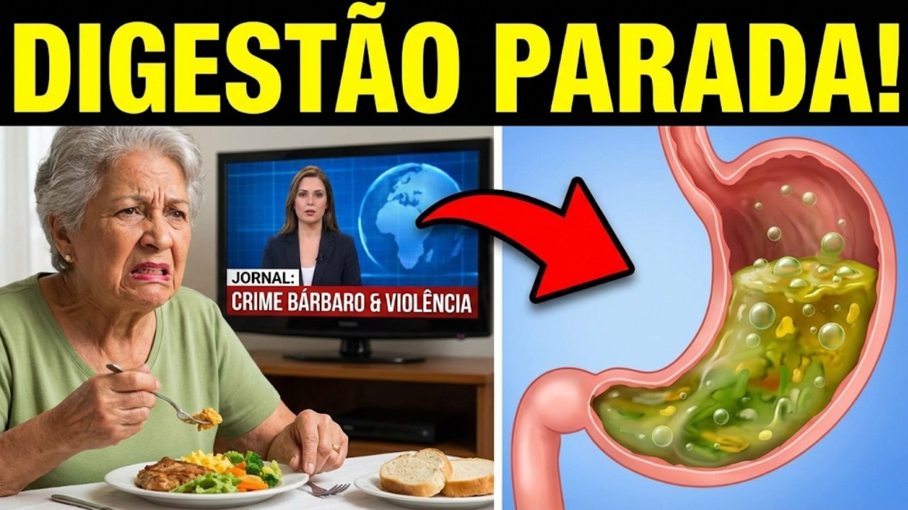 🤢 A Comida Vira VENENO: O Perigo de Assistir Noticiário Enquanto Almoça