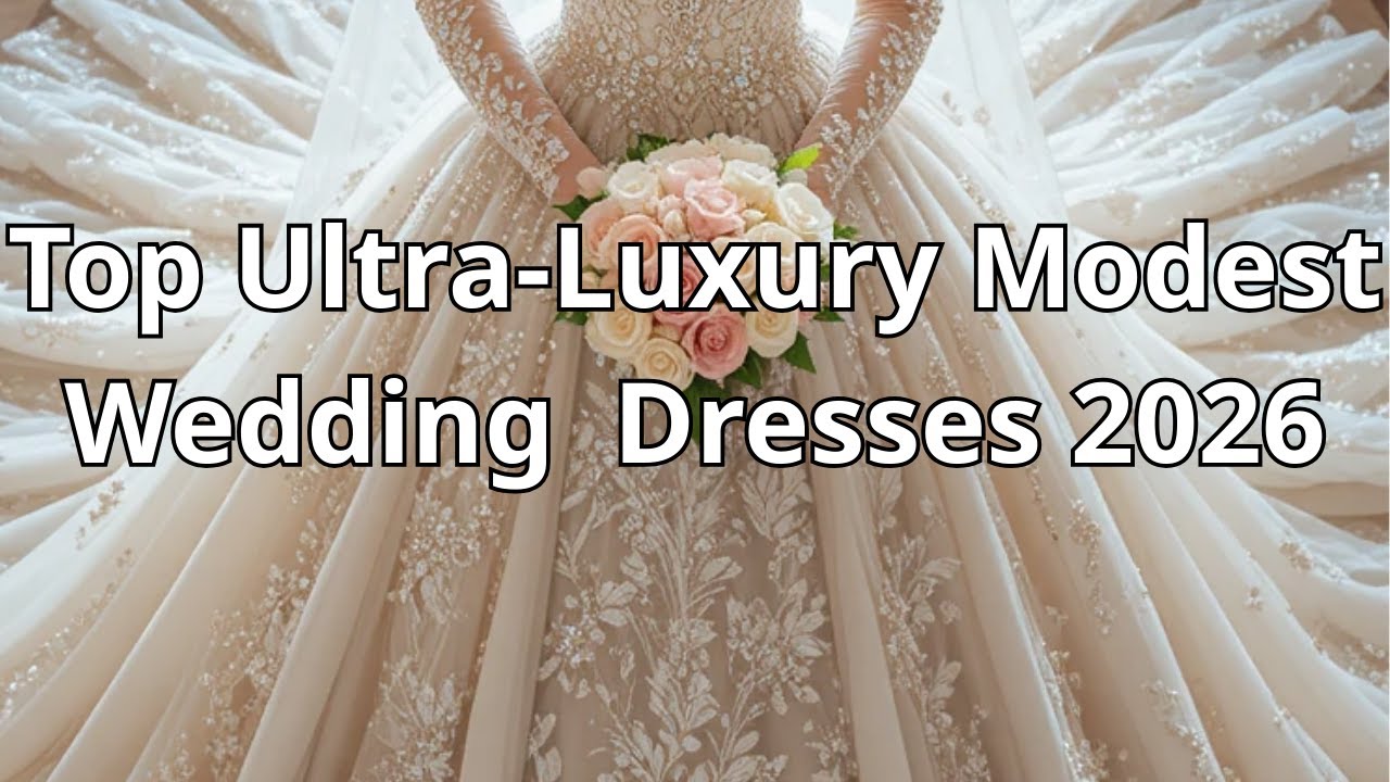 Top Ultra-Luxury  Wedding Dresses 2026#weddingdresses2026 #ModestBridal#LuxuryBride#bridalgown