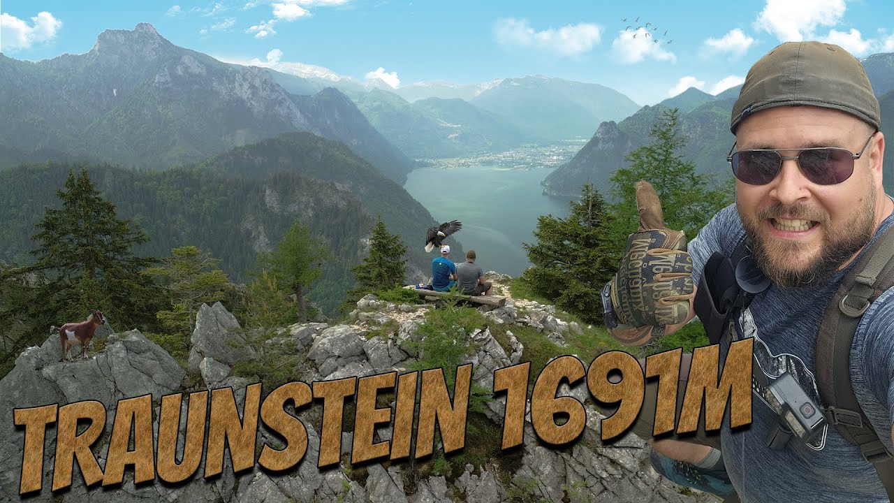 Ich quäle mich 1250 m über den Naturfreundesteig auf den Traunstein hinauf || Vorbereitung für RAM