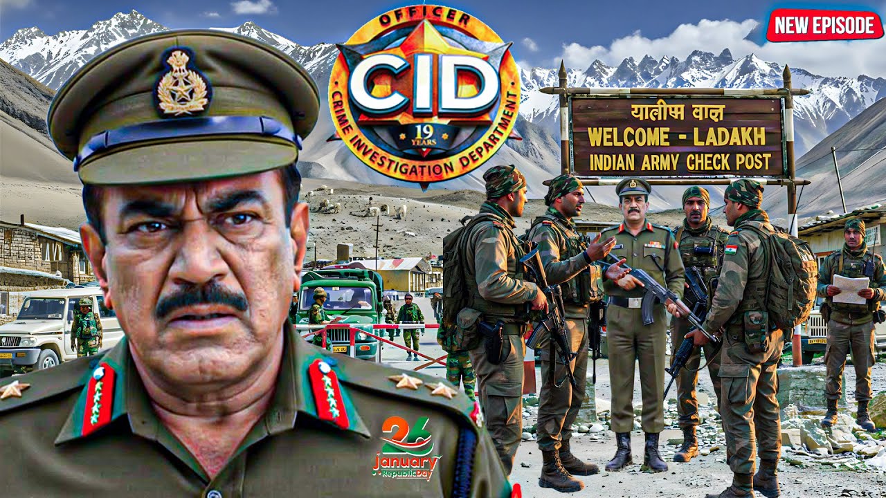 Republic Day से पहले CID Team पहुंचे Ladakh आर्मी के साथ Meeting के लिए || CID | New Epidode 2026