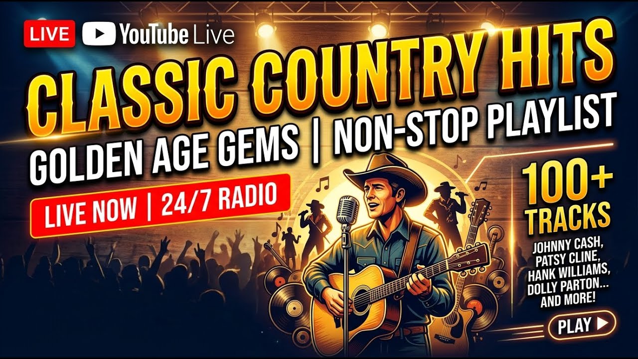 Willie Nelson, George Strait, Vince Gill, Don Williams Classic Old Country Hits