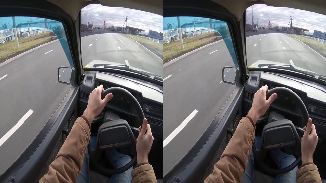 ПОЕЗДКА НА ДЕВЯТКЕ - Смотреть в VR очках SBS VR Video (Google Cardboard, Oculus Rift, VR Box 3D)