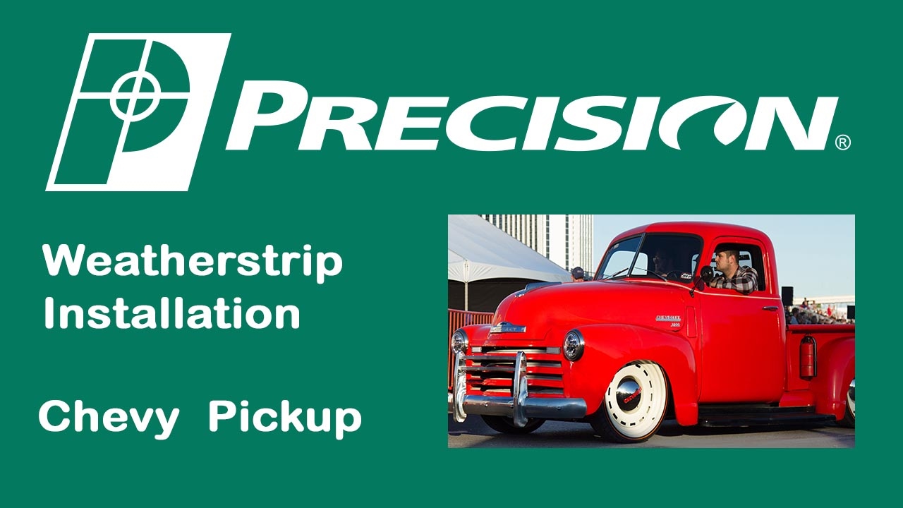 1949-1955 Chevy Truck Lower Door Weatherstrip Installation
