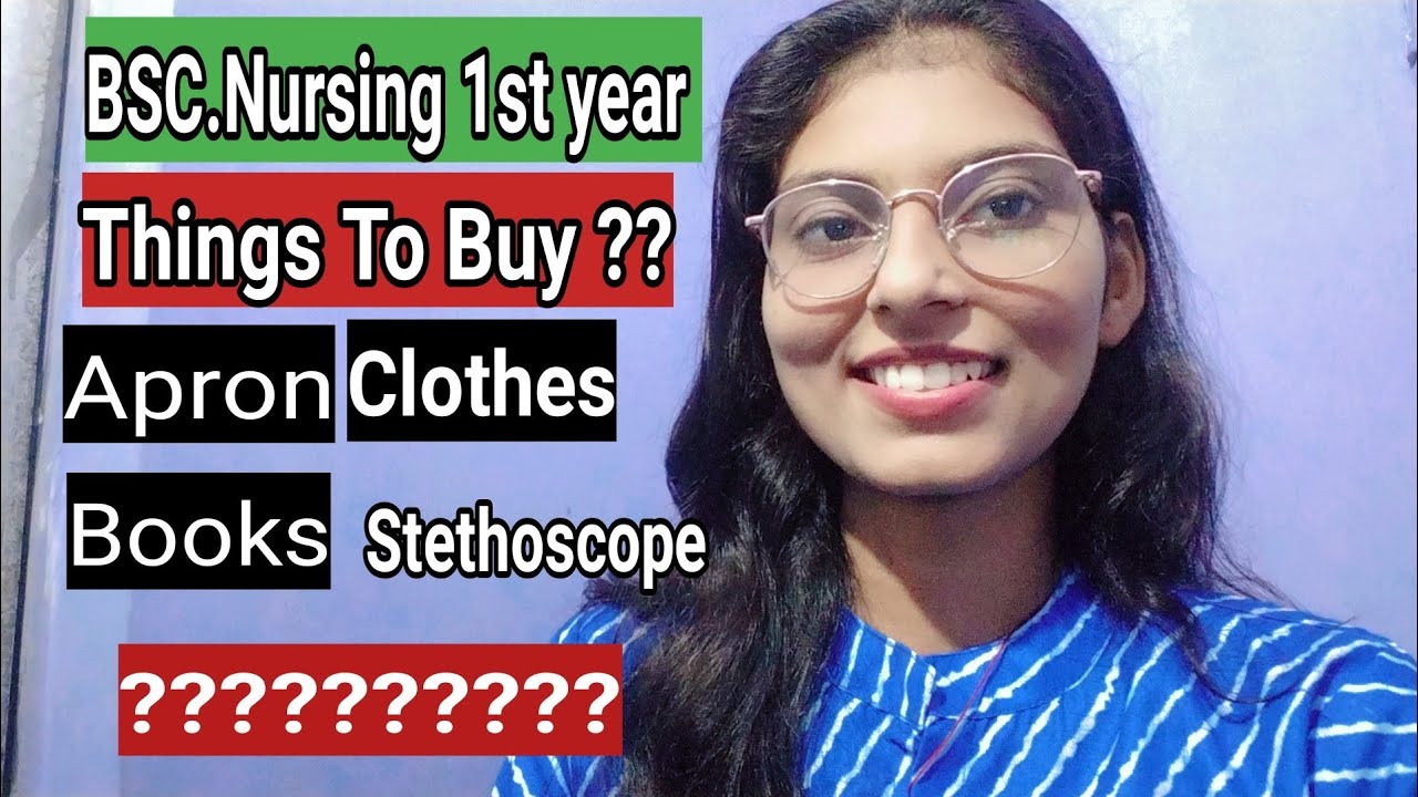 What are the things you need to buy in BSC Nursing 1st year❓❓||Nursing 🩺essentials||#bscnurshing ||