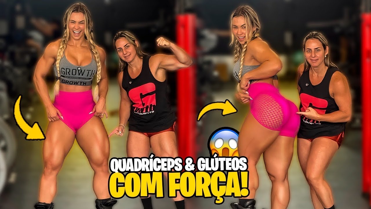 MEU GLÚTEO PARECE UMA PEDRA DE TÃO DURO | SILVIA ME DESTRUIU NO TREINO