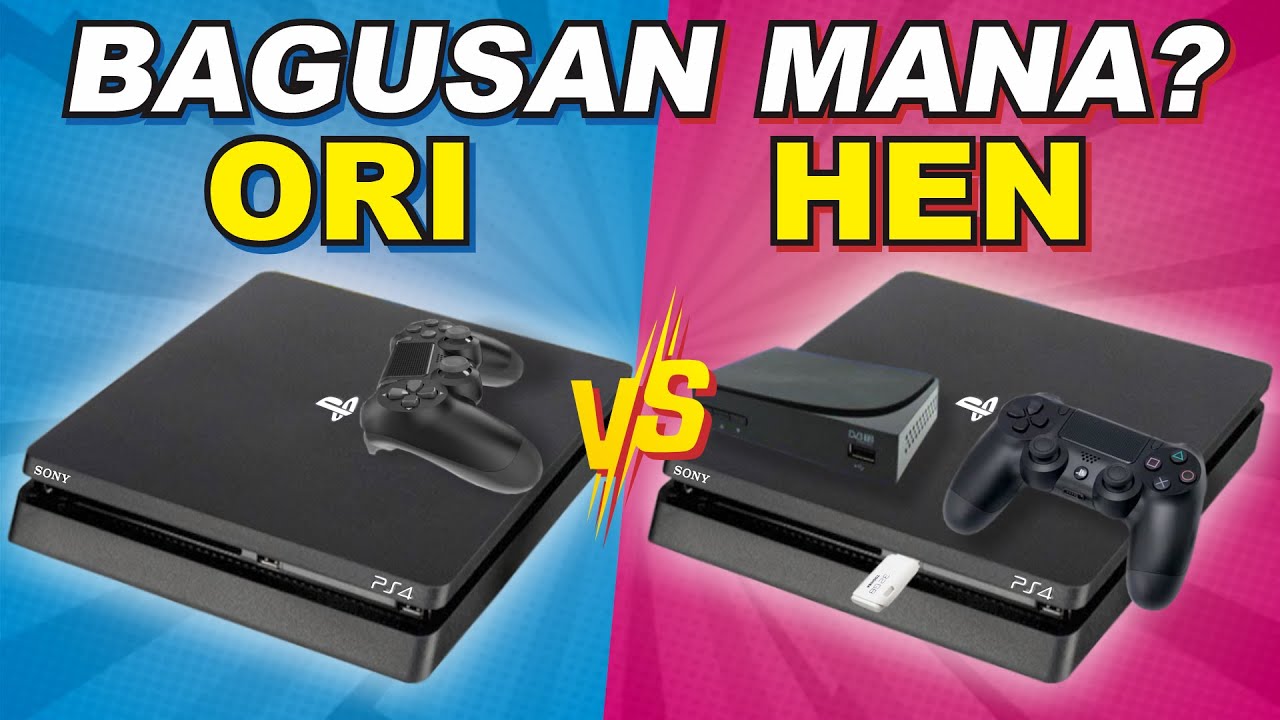 Mana yang Terbaik⁉️ PS4 ORIGINAL atau PS4 HEN⁉️