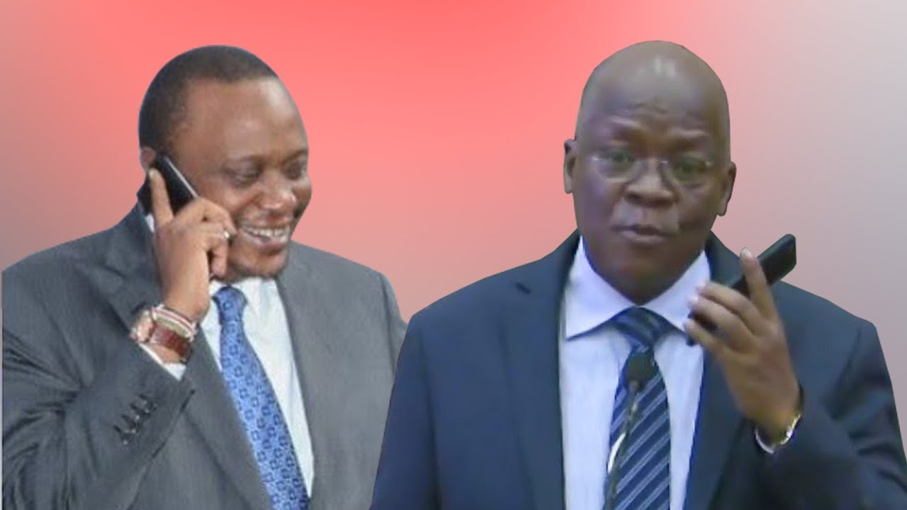 MAGUFULI AMWAMBIA KENYATTA KWA SIMU - 