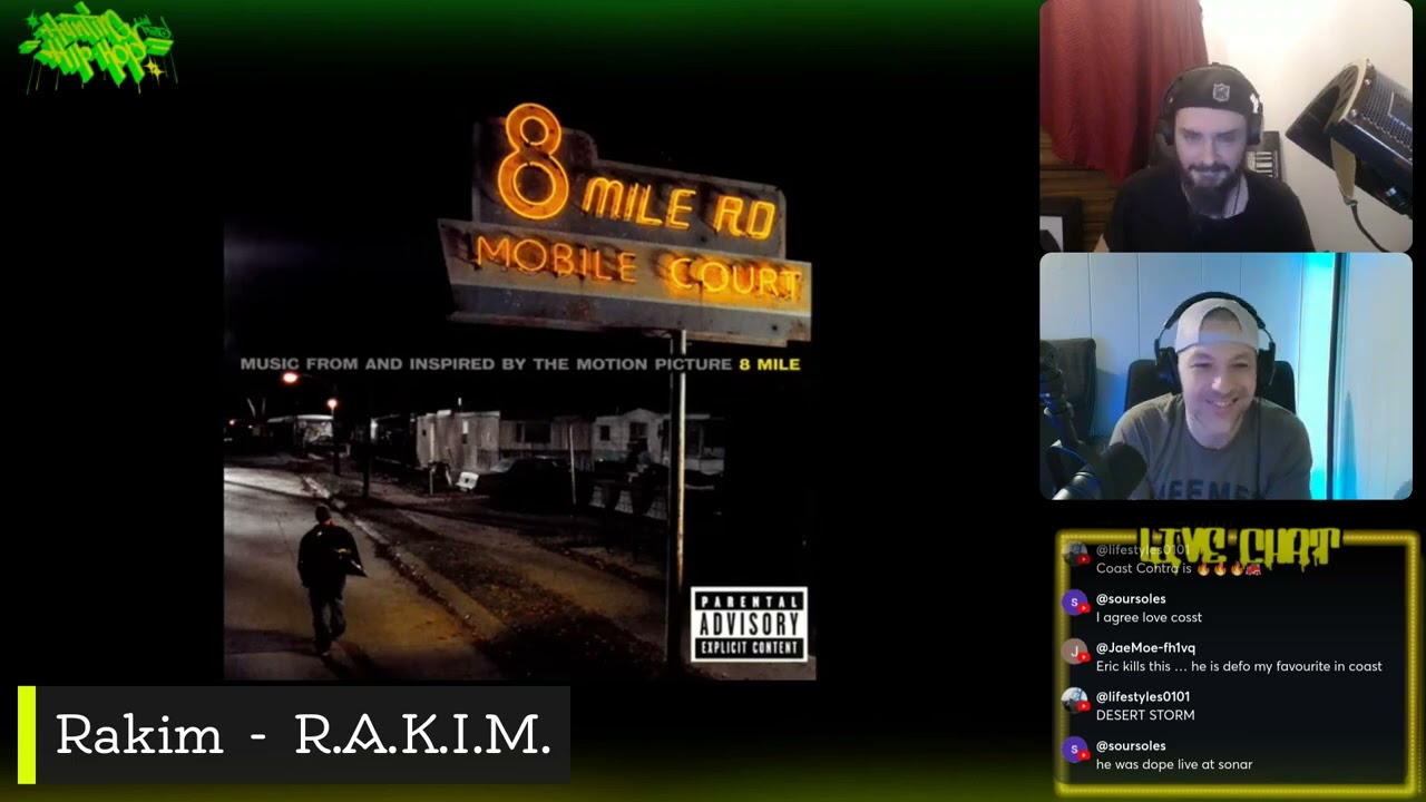 Rakim - R.A.K.I.M. [REACTION] HUNTING HIP-HOP