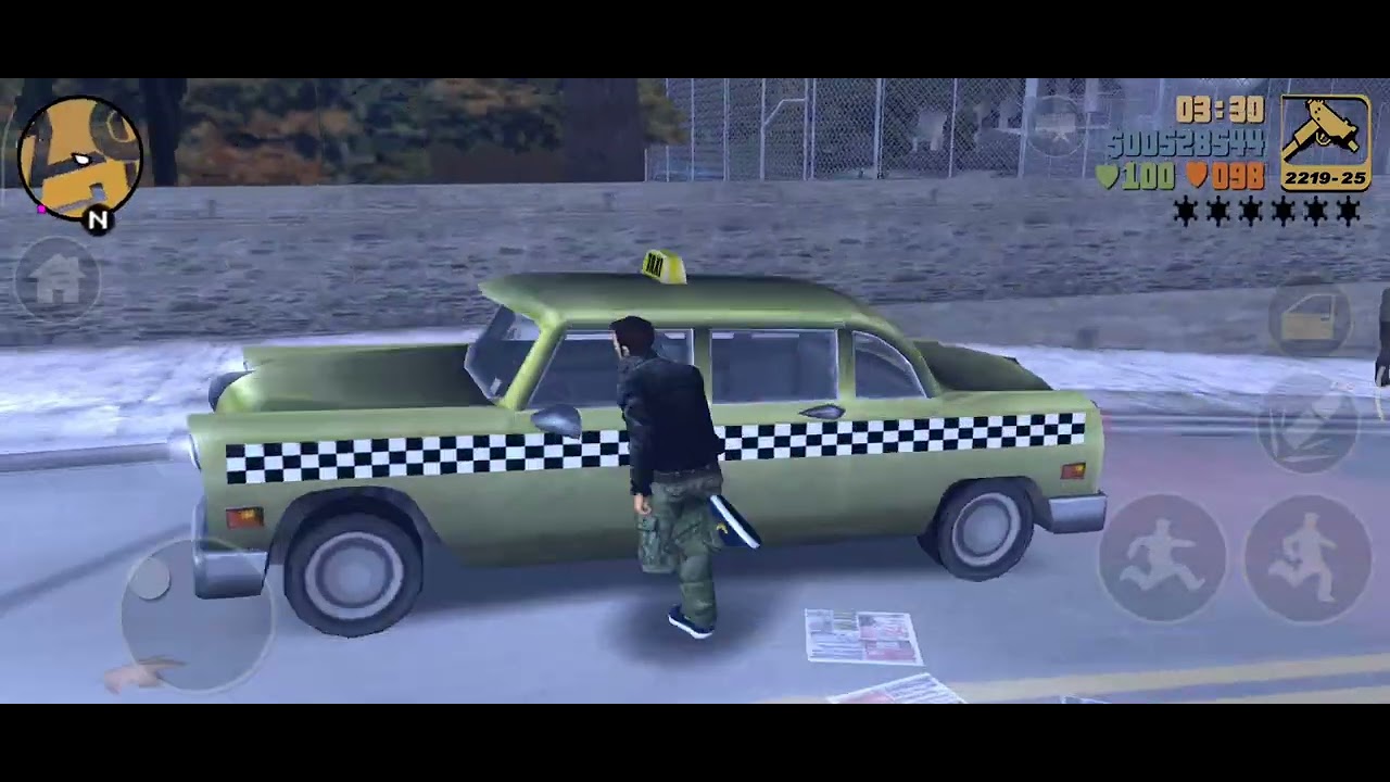 Robo de vehículos aéreos - GTA III (Android)