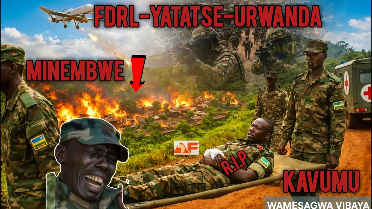 LIVE 🔴 FDRL YINJIYE M'URWANDA IRASA? GOMA IFASHWE NA FARDC, DRONE ZA LETA ZIRIMBUYE MINEMBWE
