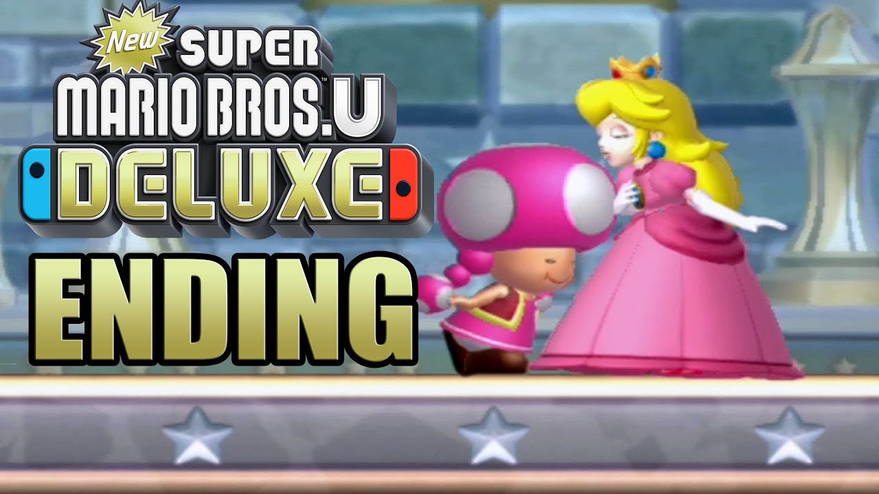 New Super Mario Bros. U Deluxe Ending & Final Boss