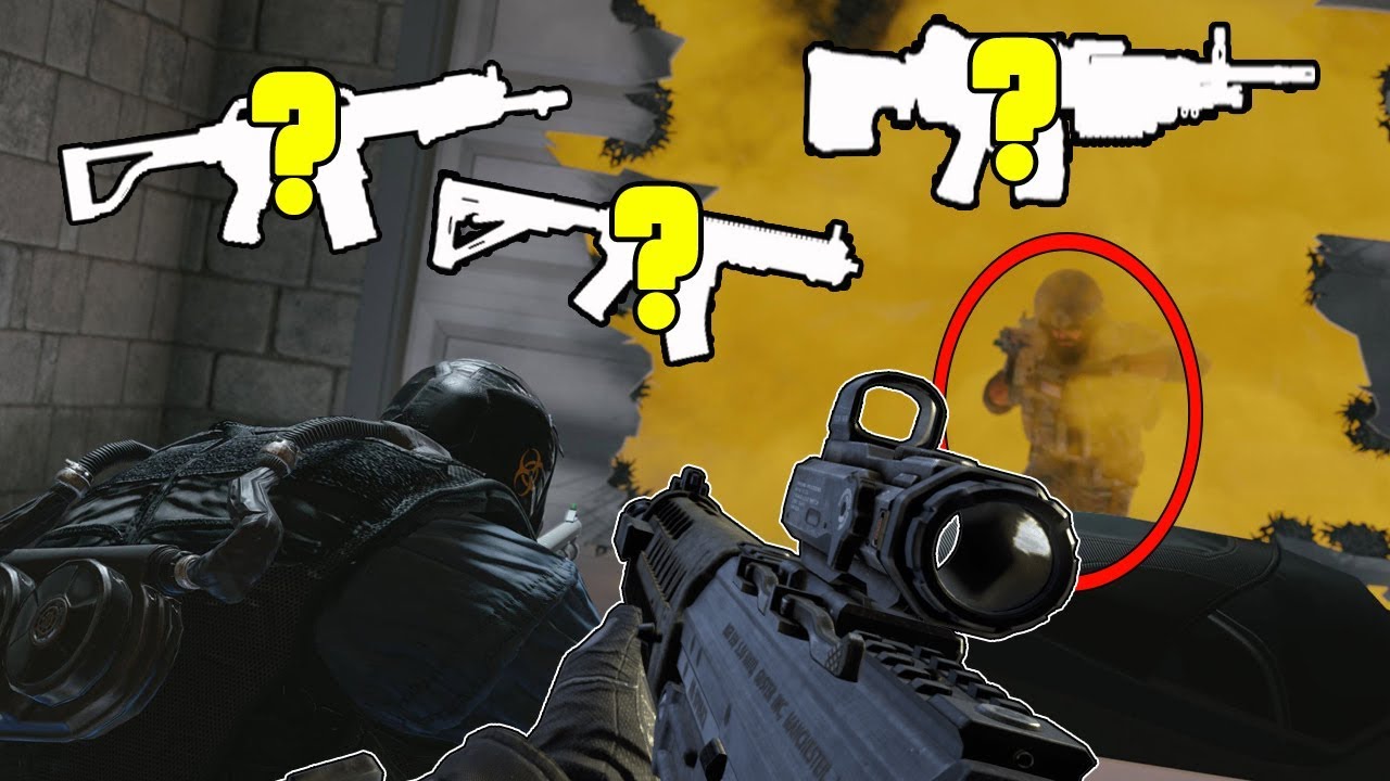 LES ARMES LES PLUS CHEATÉES DU JEU ! - RAINBOW SIX SIEGE