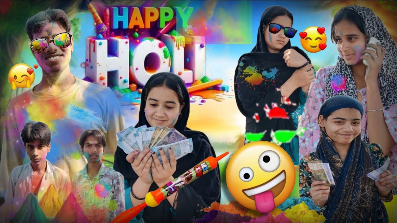 Happy Holi Hungama 🎉  Desi Holi Comedy Video  Majedar Setting Baazi Special 😂