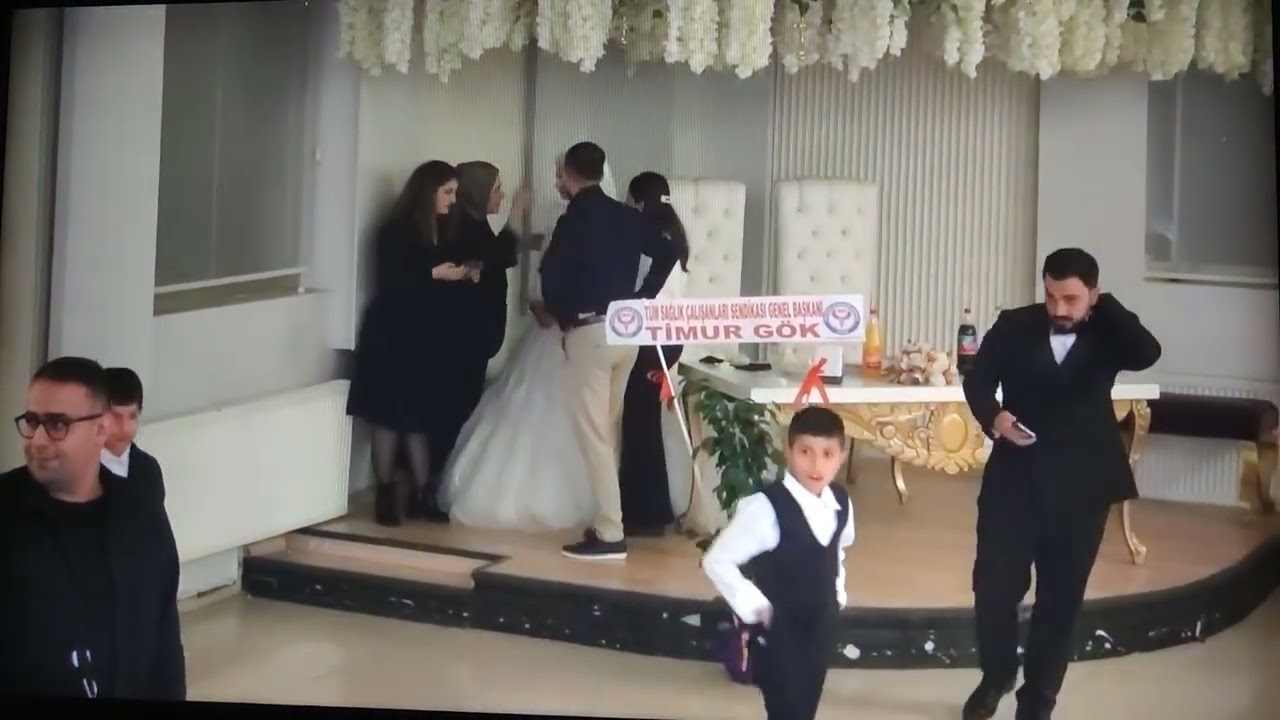 Oğlum İbrahim. Düğünden Bir kare 