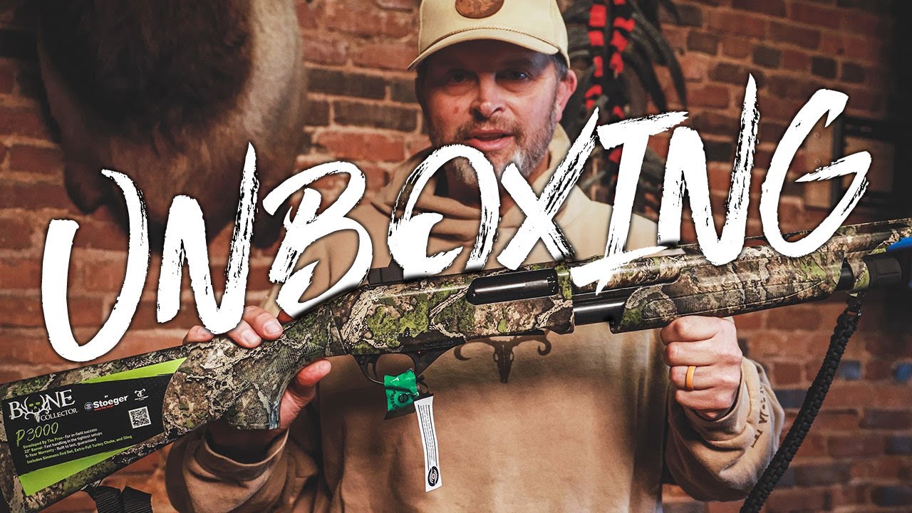 Распаковка коллекционного издания The Bone Collector Edition Stoeger Turkey P3000